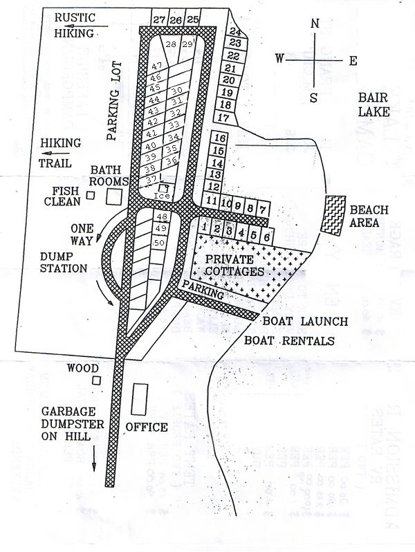 Campground map